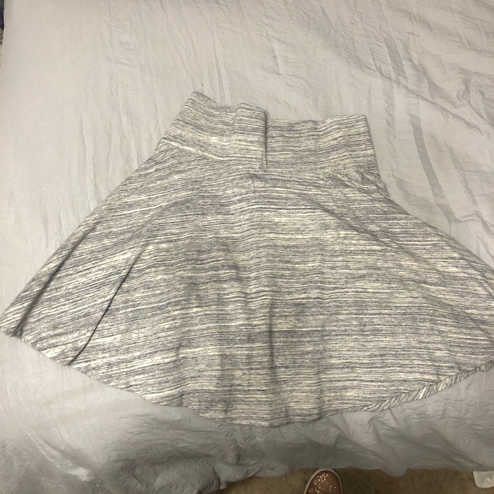 Garage Heather Gray Skater Skirt